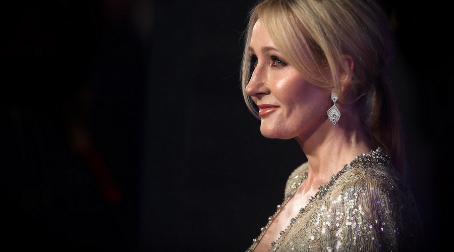 portrait de J K Rowling